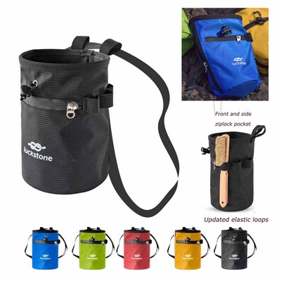 All-In-One Rock Climbing Bucket Chalk Bag