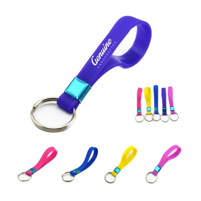 Silicone Wristband Keychain