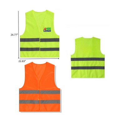 High Visibility Reflective Safety Vest