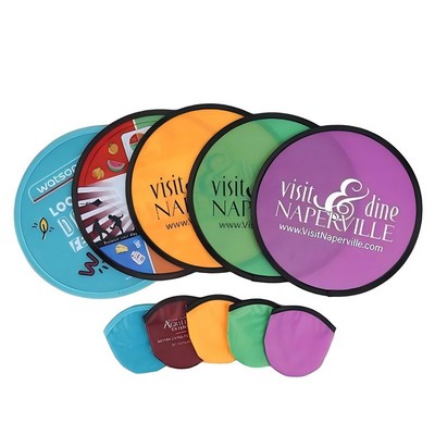 Polyester folding fan