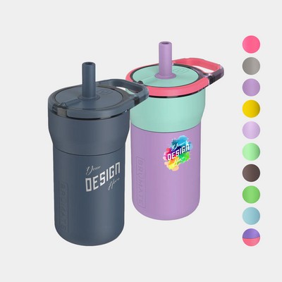 12 oz BruMate® Stainless Steel Insulated Leap Kids Water Bottle