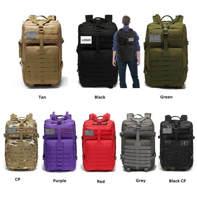 Custom 45L Large Army Assault Pack with Logo