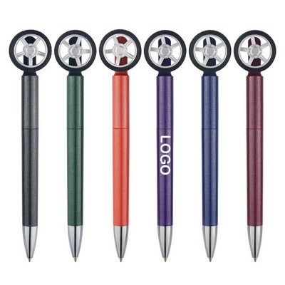 Stress-Relief Tire Spinner Pen