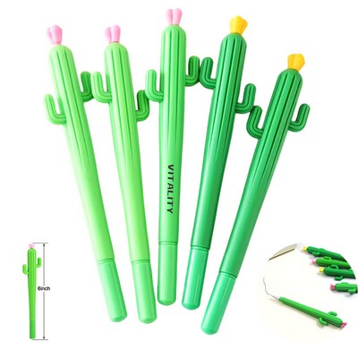 Cactus Shaped Gel Ink Pen