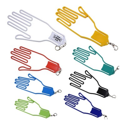 Golf Glove Hanger with Key Ring