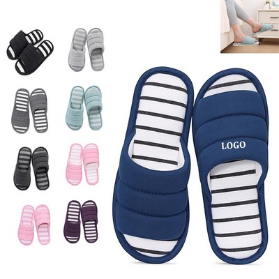 Open Toe Indoor Slippers