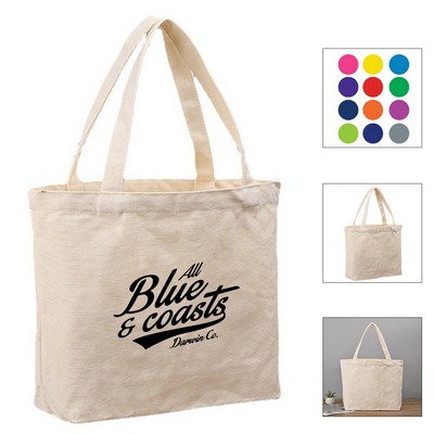 Cotton Canvas Tote Bag