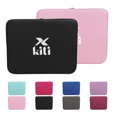 13'' Lightweight Laptop Sleeve Bag W/ Zipper