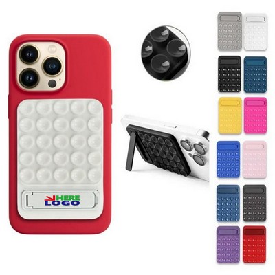 Foldable Silicone Suction Cup Phone Grip Stand