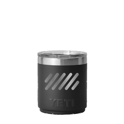 Yeti 10 oz Rambler Stackable Lowball with DuraSip Ceramic Lining