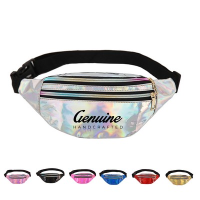 Holographic Beach Fanny Pack