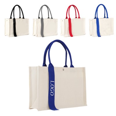 Canvas Shopping Tote Bag