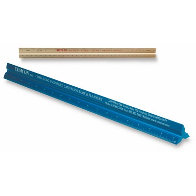 30 Cm Metric Mechanical Engineer Triangular Solid Scale